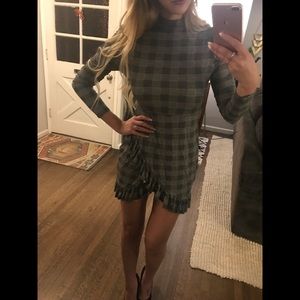 NWT MINI GINGHAM DRESS